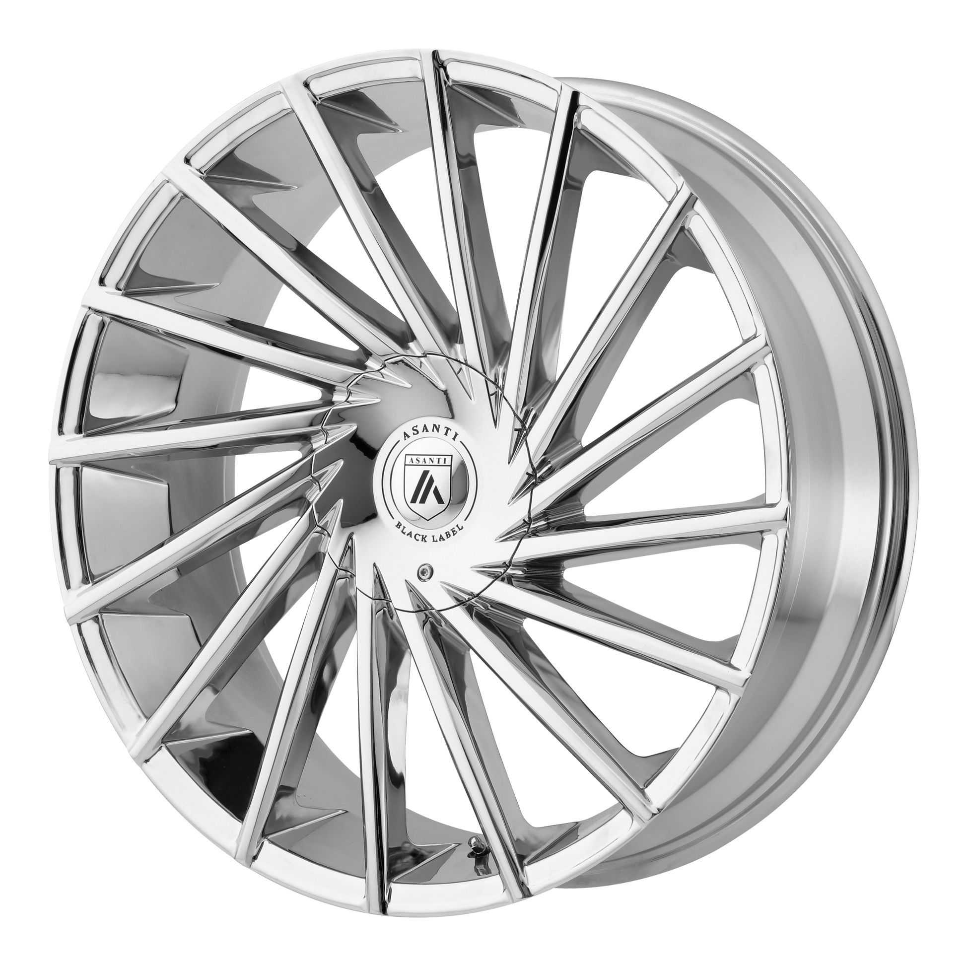 Asanti Black ABL-18 MATAR - 20x8.5 15mm 5x127 CHROME Wheel | ABL18-20855015CH