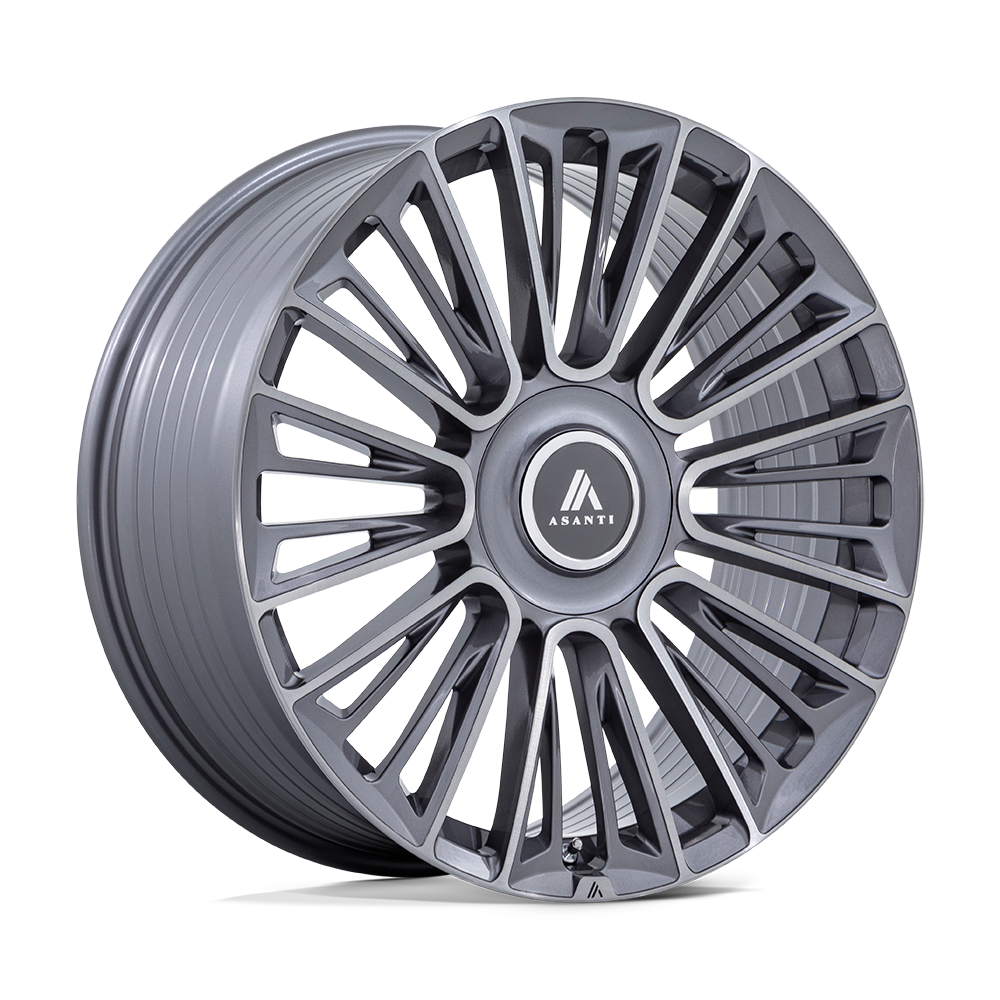 ASANTI BLACK AB049 PREMIER 26x10 20 Blank ANTHRACITE BRUSHED