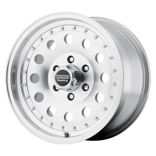 American Racing AR62 OUTLAW II - 14x7 0mm 5x114.3 MACHINED W/ CLEAR COAT Wheel | AR624765