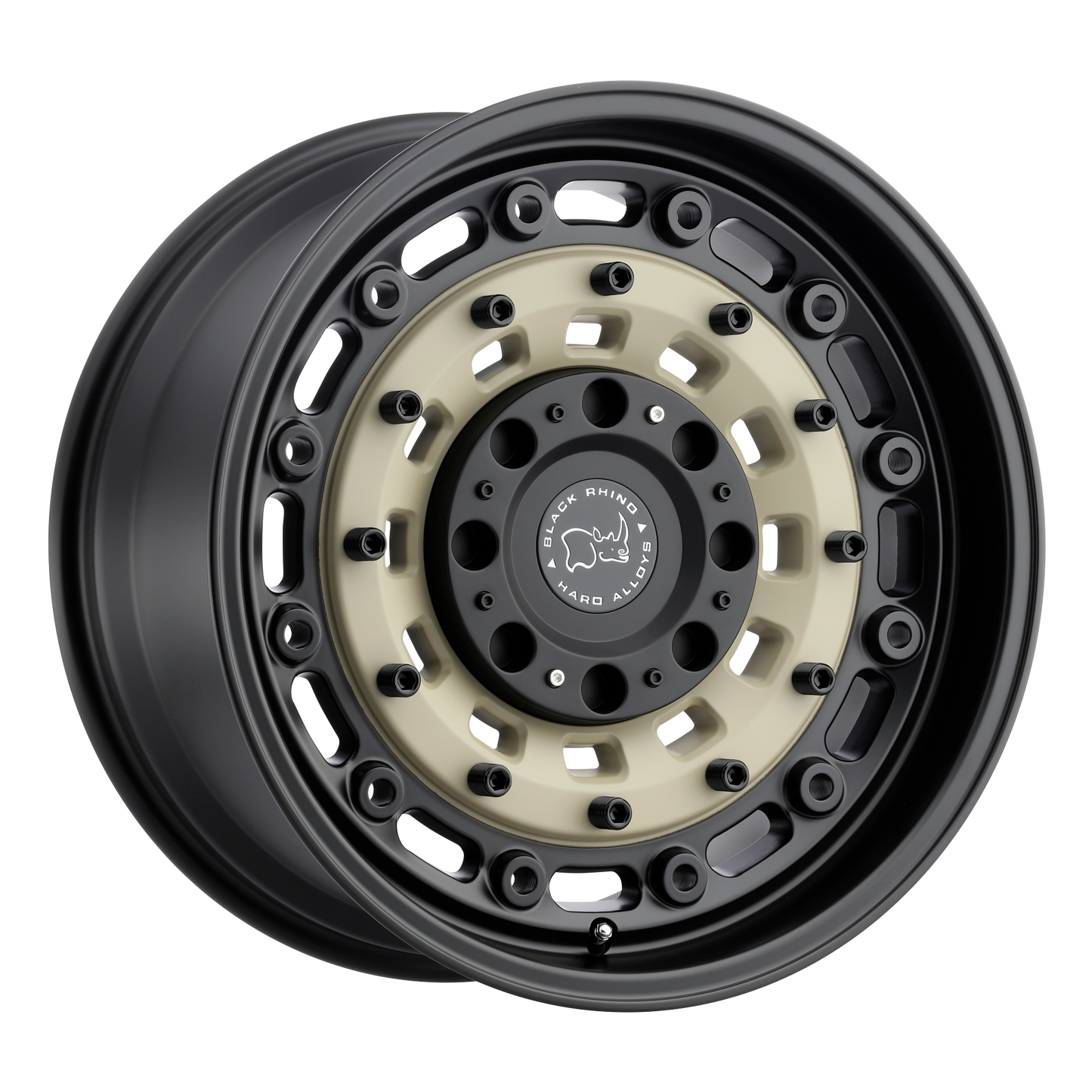 Black Rhino Hard Alloys ARSENAL - 19x8 20mm 5x120 SAND BLACK Wheel | 1980ARS205120D76