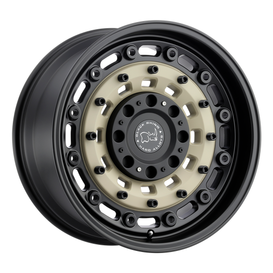 Black Rhino Hard Alloys ARSENAL - 19x8 20mm 5x120 SAND BLACK Wheel | 1980ARS205120D76