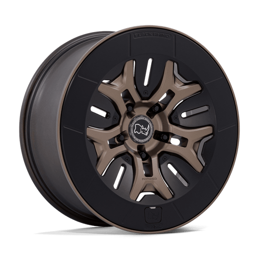 BLACK RHINO HARD ALLOYS BR406 ROCKLEDGE 20X8.5 35 5X139.7 MATTE BRONZE