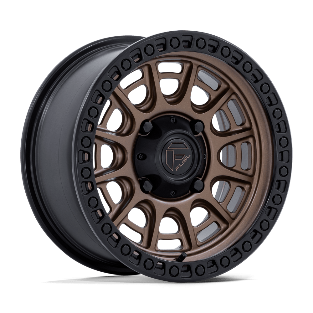 Fuel Utv FV832 CYCLE UTV - 15x7 10mm 4x137 MATTE BRONZE W MATTE BLACK LIP Wheel | FV832ZB15704810A