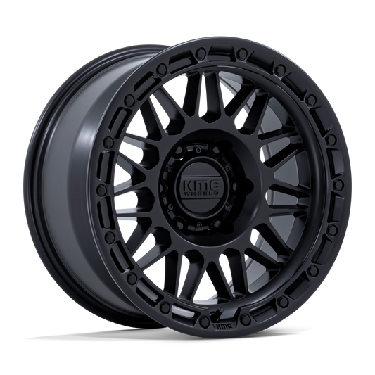 KMC KM555 ATTACK 17X8.5 0 6X139.7 MATTE BLACK