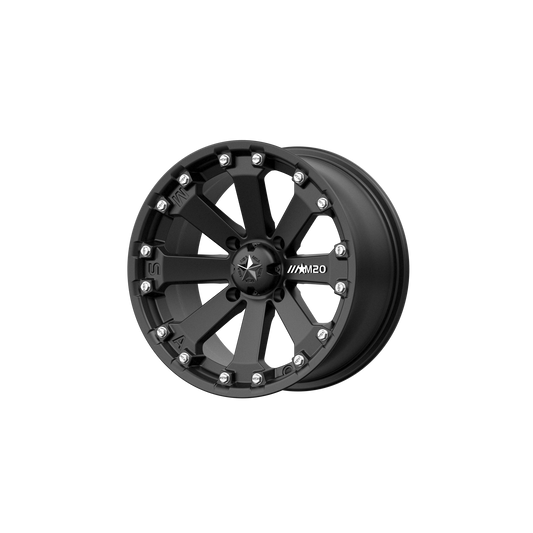 Msa Offroad Wheels M20 KORE UTV - 16x7 0mm 4x156 MATTE BLACK Wheel | M20-06756