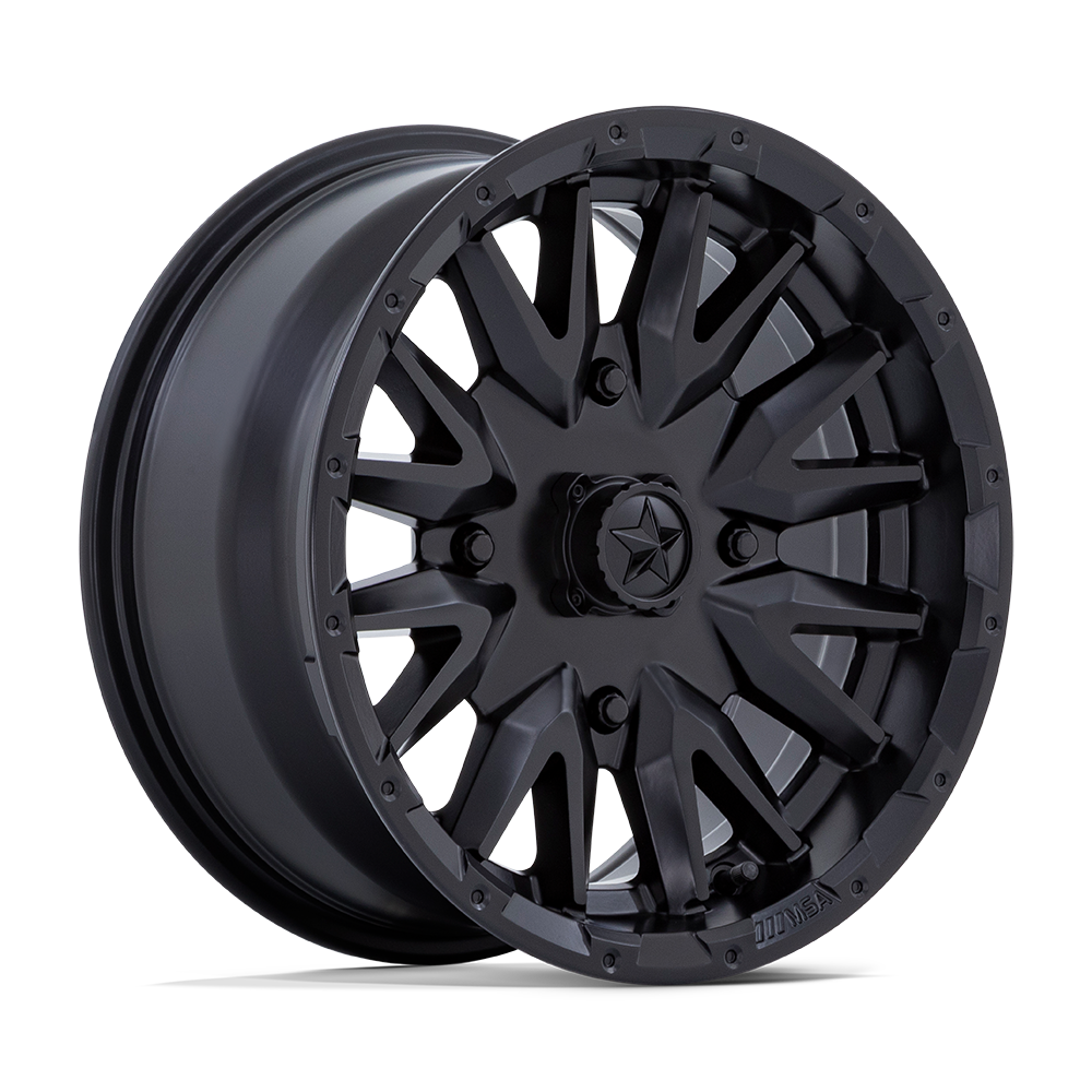 MSA OFFROAD WHEELS M49 CREED 24x7 0 4x156 MATTE BLACK