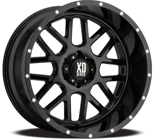 XD XD849 GRENADE 2 20X10 -18 6X139.7 FULL GLOSS BLACK