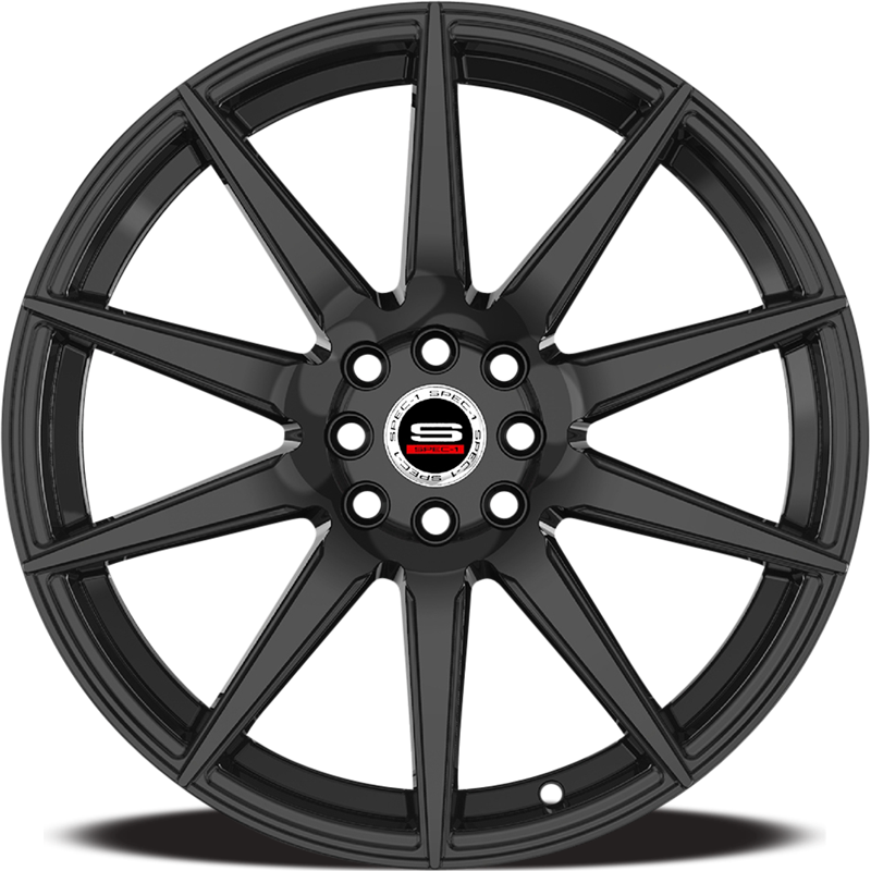 SPEC-1 SP-51 20X8.5 38 5X112/5X114.3 GLOSS BLACK