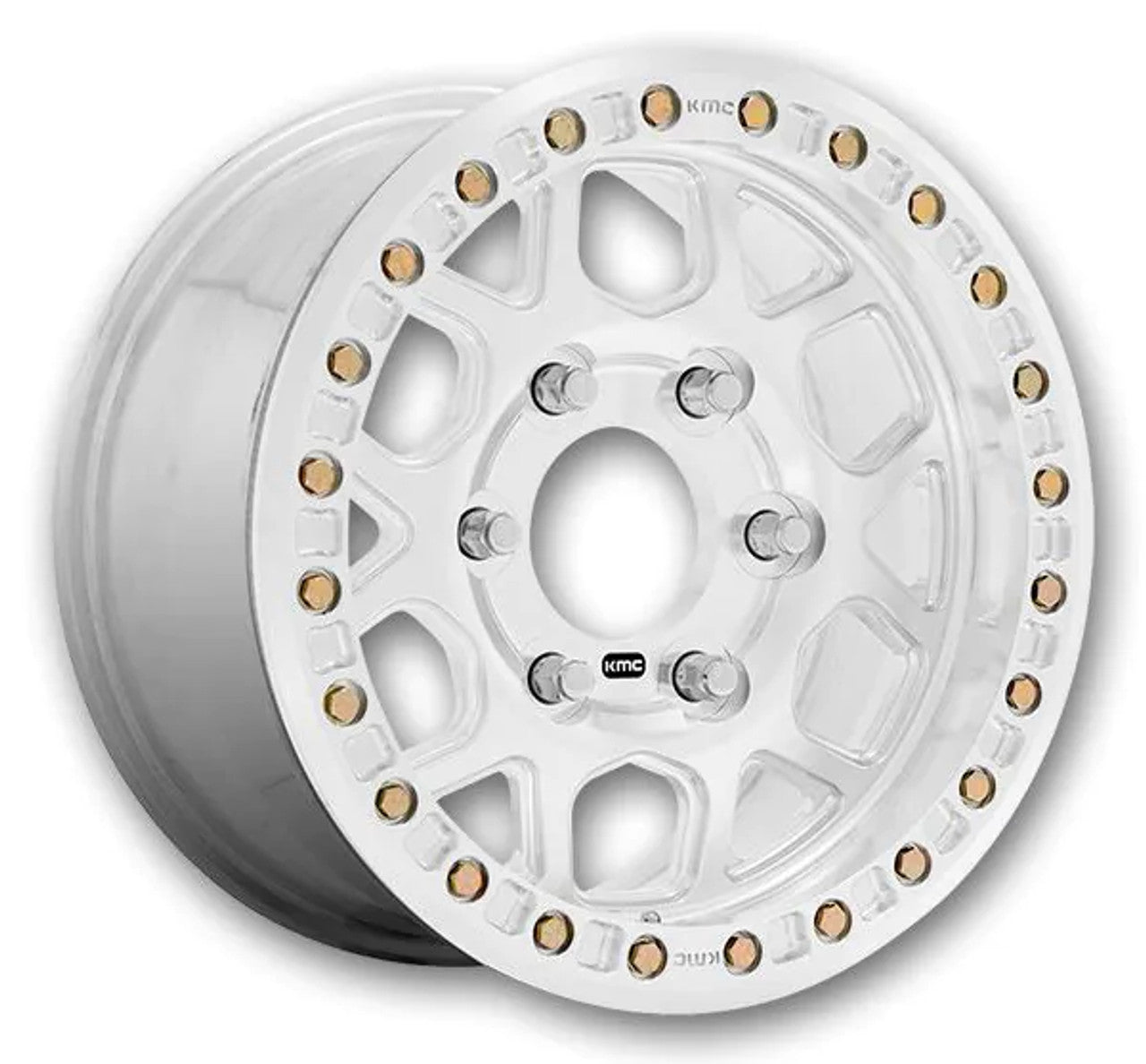 KMC KM450 MESA FORGED SLOTTED BEADLOCK 17X9 -12 BLANK RAW MACHINED