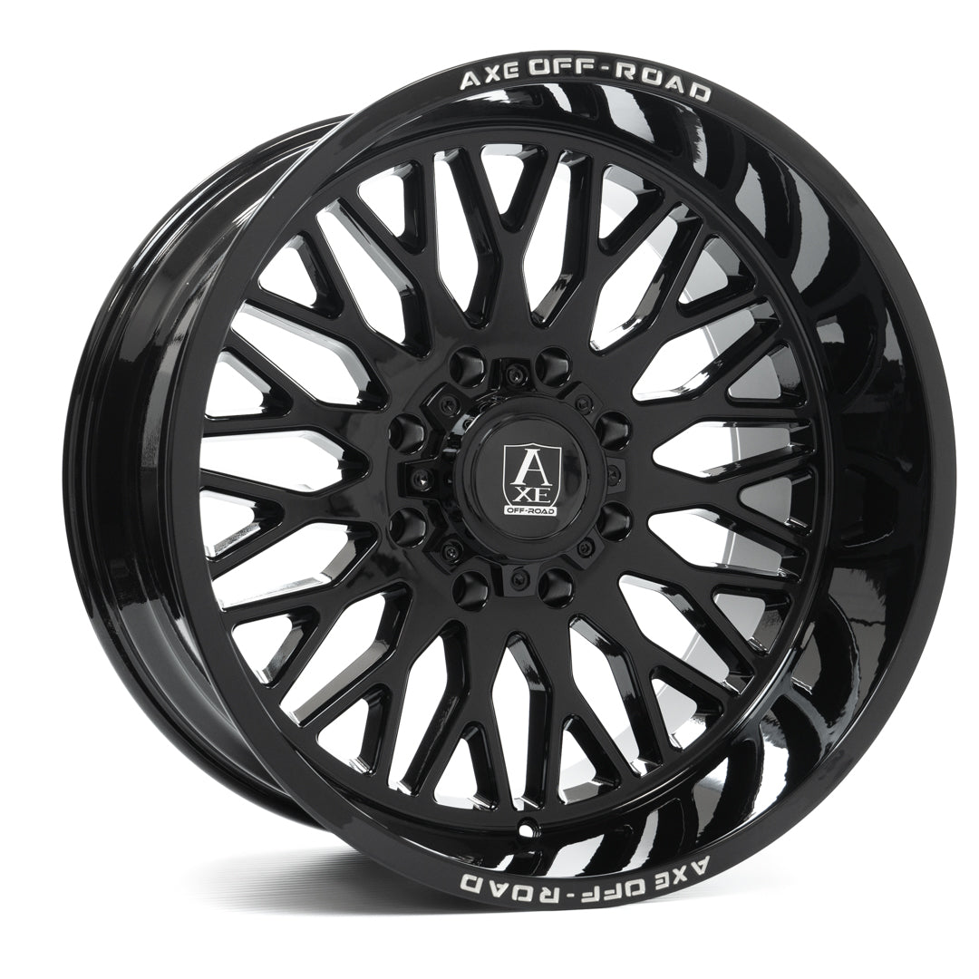 AXE KRATOS 24x12 -44 8x170 GLOSS BLACK