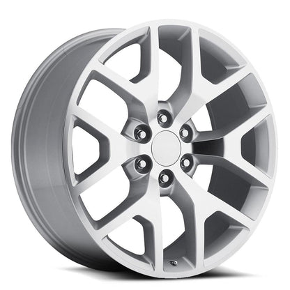 O.E. REVOLUTION G-04 30X10 31 6X139.7 SILVER & MACHINED