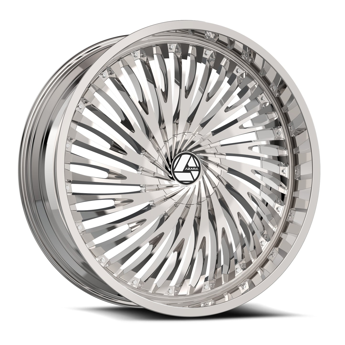Azara AZA-526 22x8.5 38 5x112/5x114.3 Nano Chrome AZA-52622853638NC