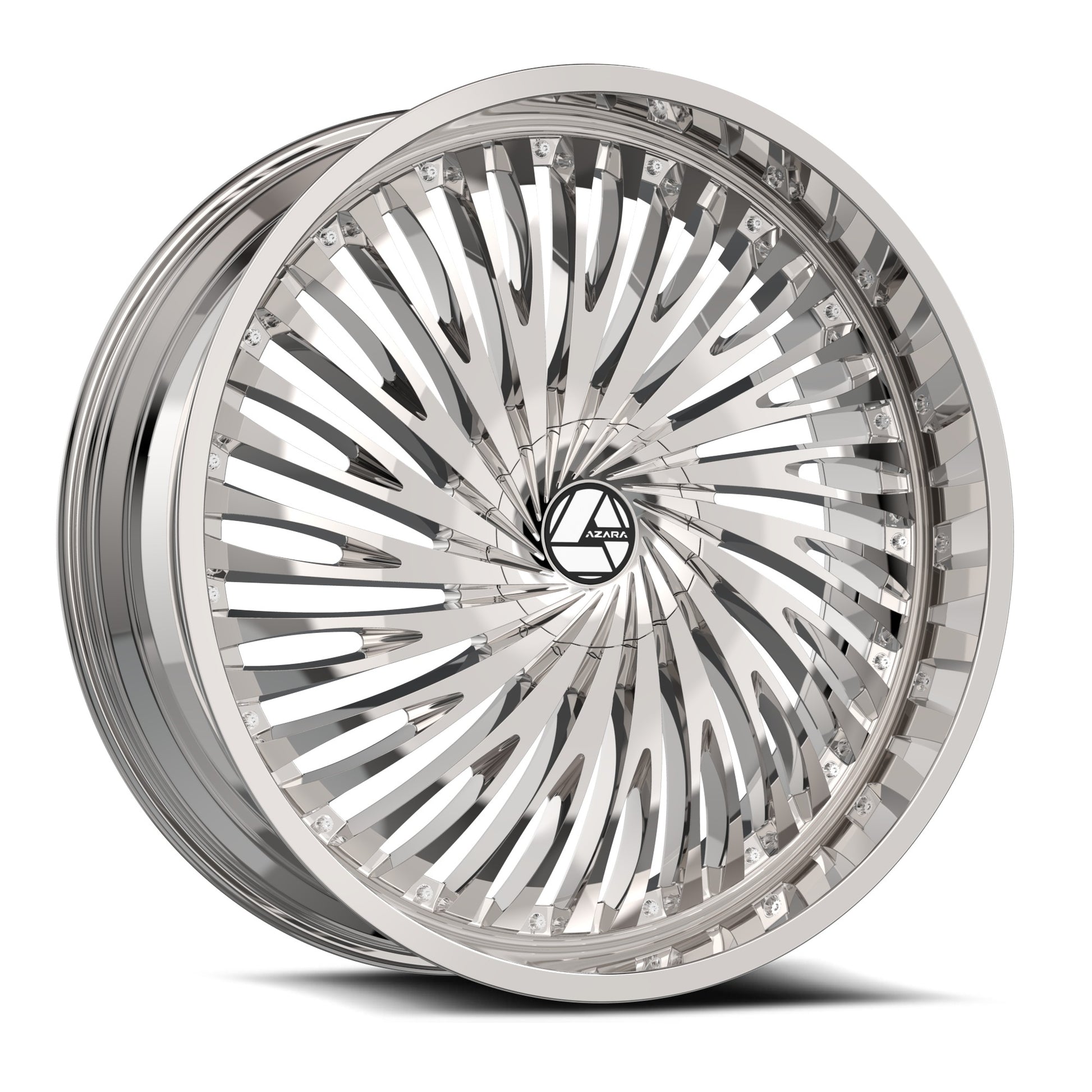 Azara AZA-526 22x8.5 38 5x112/5x114.3 Nano Chrome AZA-52622853638NC