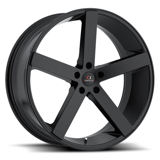 CAVALLO CLV-5 20X8.5 35 BLANK GLOSS BLACK