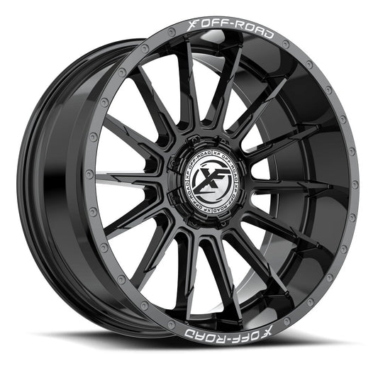 XF Off-Road XF-247 22x10 -18 6x135/6x139.7 Gloss Black XF-247221057-18GB-V