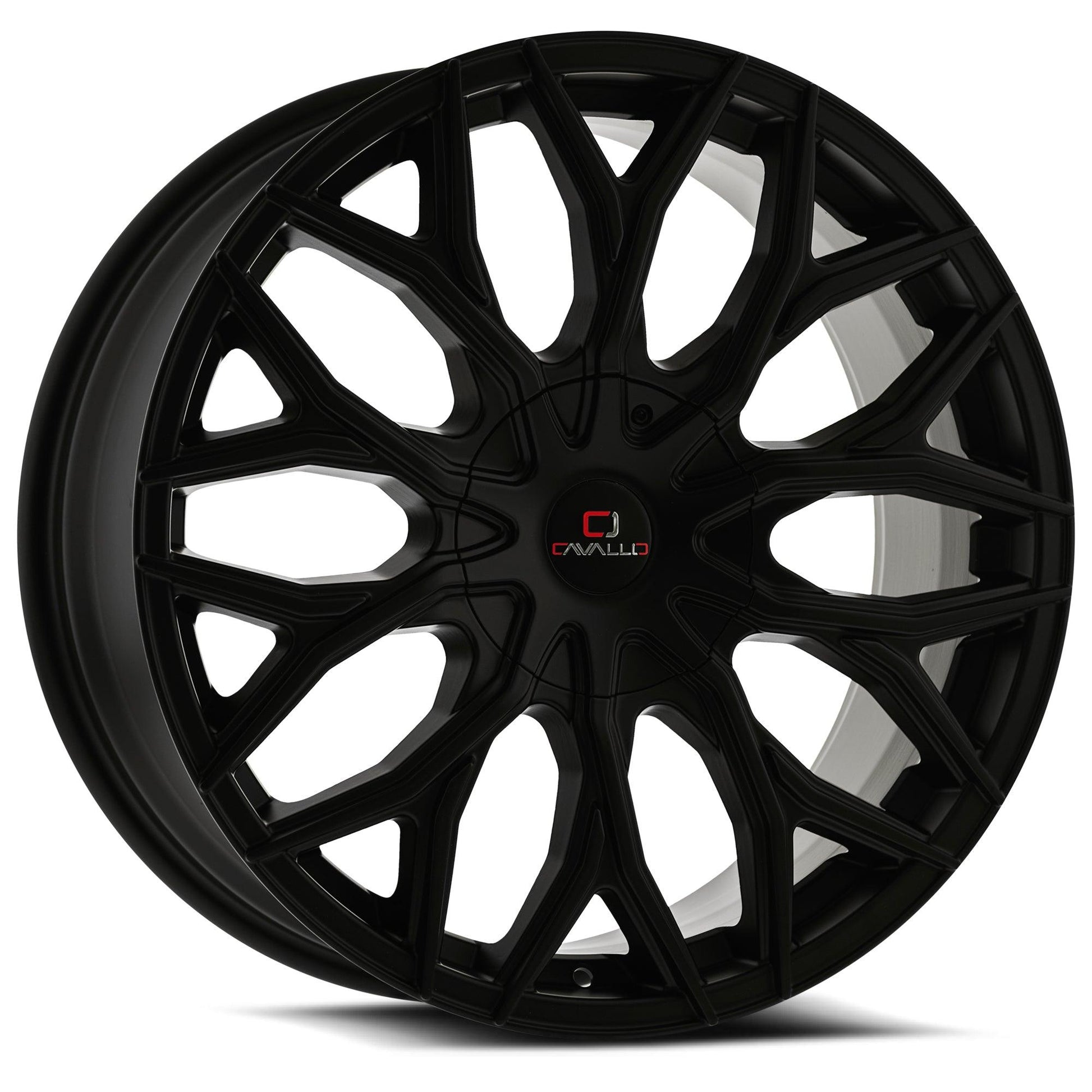 CAVALLO CLV-37 20X8.5 15 6X114.3/6X139.7 MATTE BLACK MACHINED DARK BRONZE