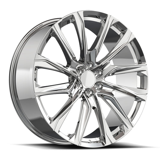 O.E. REVOLUTION CAD-34 24X10 28 6X139.7 CHROME