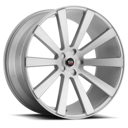 SPEC-1 SPL-002 22X9 15 5X120 SILVER & BRUSHED