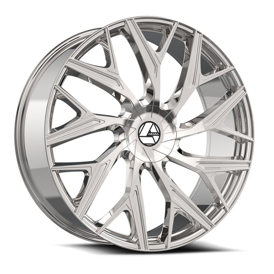 Azara AZA-527 22x8.5 38 5x112/5x114.3 Nano Chrome AZA-52722853638NC