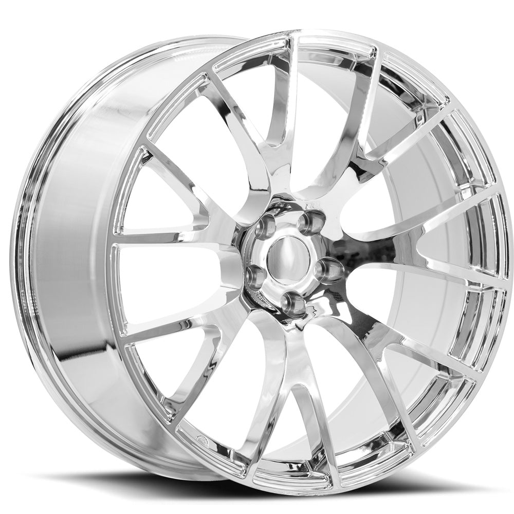 O.E. REVOLUTION DG-05 22X10 18 5X115 CHROME