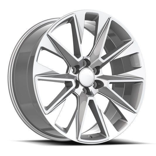 O.E. REVOLUTION C-14 26X10 31 6X139.7 SILVER & MACHINED