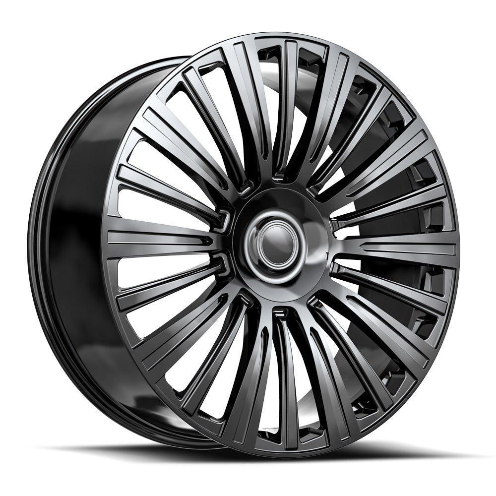 O.E. REVOLUTION CAD-35 26X10 31 6X139.7 GLOSS BLACK