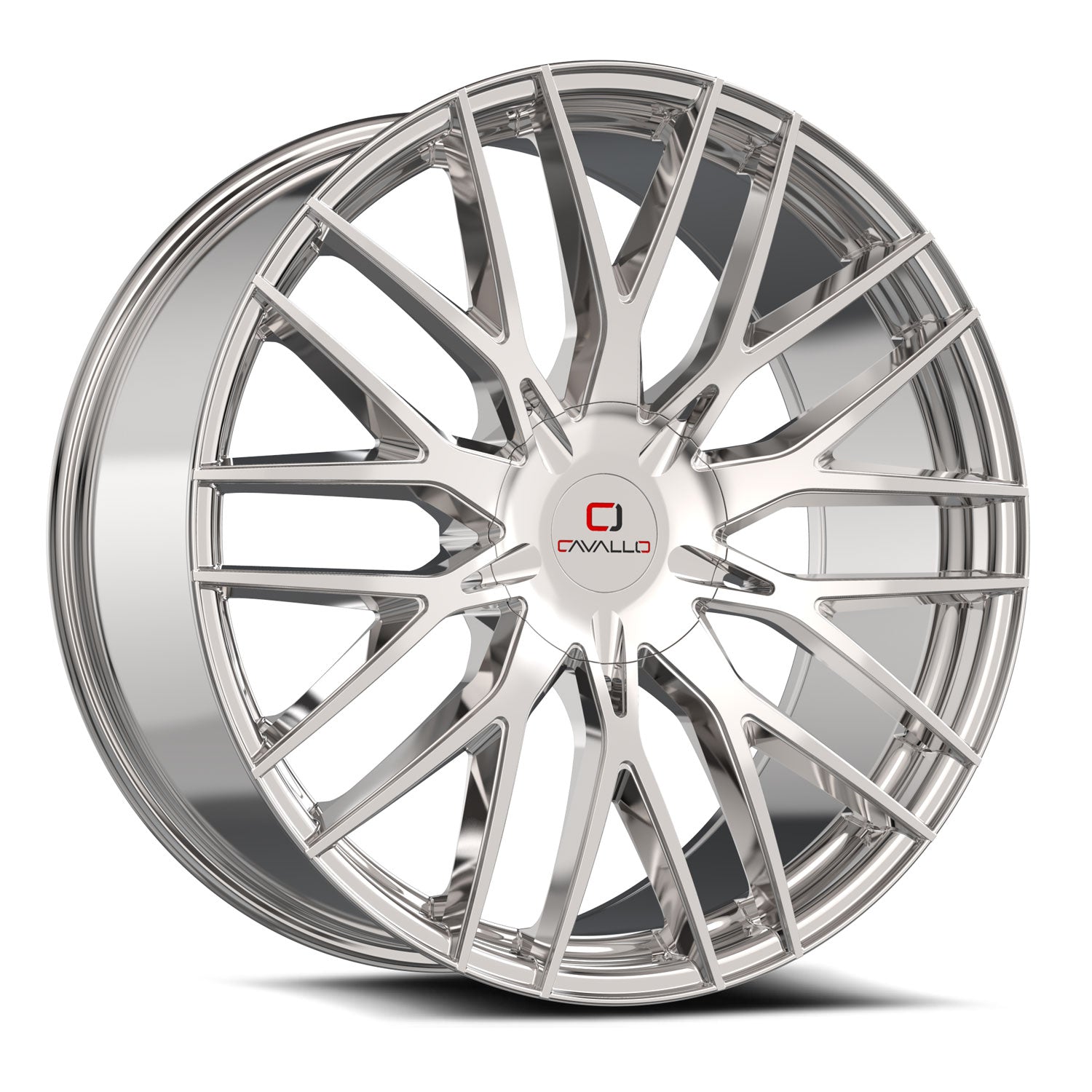 Cavallo CLV-45 22x8.5 38 5x112/5x114.3 Nano Chrome CLV-45228551121143+38NC