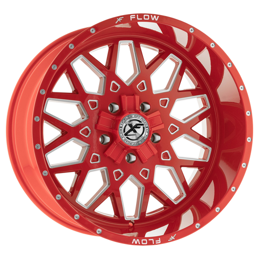 XFX Flow XFX-307 22x12 -44 5x139.7/5x150 Red & Milled XFX-307221251397150-44RM