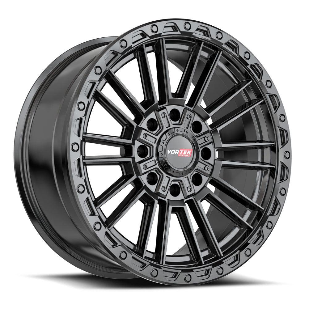 VORTEK VRT-604 22X10 -18 8X165.1/8X170 SATIN BLACK