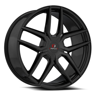 CAVALLO CLV-55 20X8.5 35 5X112/5X114.3 GLOSS BLACK