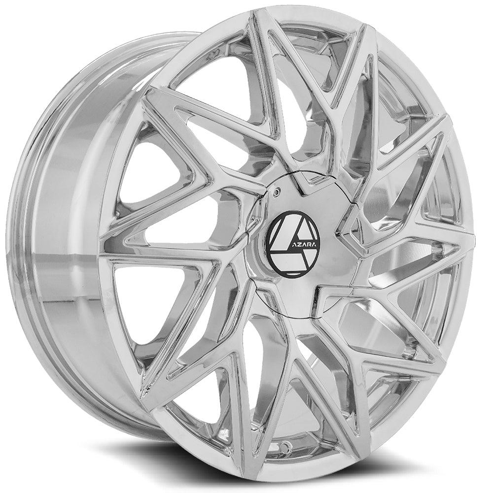 AZARA AZA-511 22X8.5 38 5X112/5X114.3 NANO CHROME
