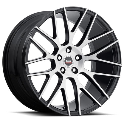 SPEC-1 SPL-001 20X9 15 5X139.7 GLOSS BLACK & BRUSHED