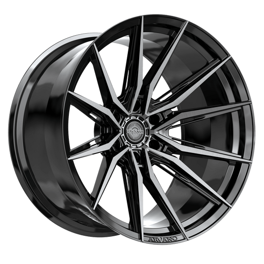 Arvano ART-3 20x9 18 6x135 Gloss Black & Brushed Double Dark Tint ART-3A2094918GBUDT
