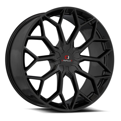 CAVALLO CLV-44 20X8.5 35 5X110/5X114.3 GLOSS BLACK