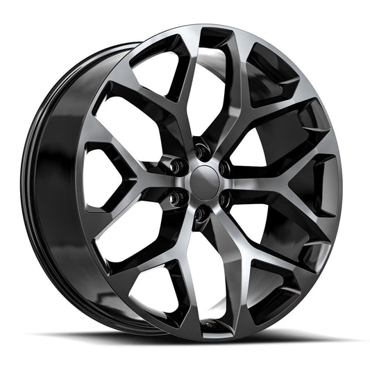 O.E. REVOLUTION G-09 20X9 24 6X139.7 GLOSS BLACK