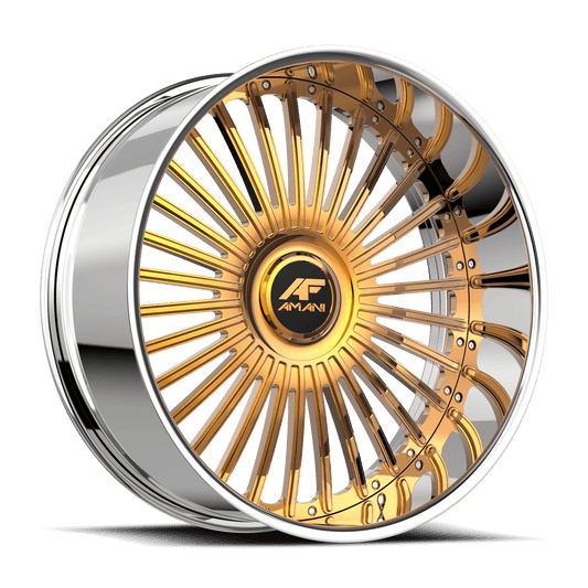 Amani R.E.A.L. 30x9 15 Blank 6x 14K GOLD PLATED REA3094BL74R15GCX-A