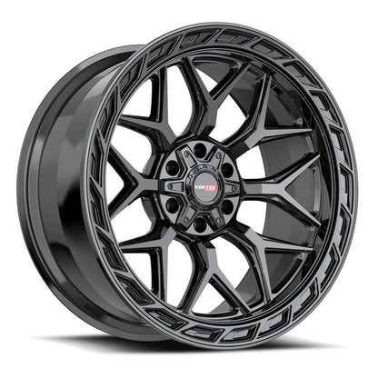 VORTEK VRP-504 22X10 -18 6X135/6X139.7 GLOSS BLACK