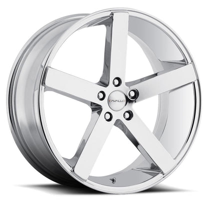 CAVALLO CLV-5 22X10.5 42 5X114.3 CHROME