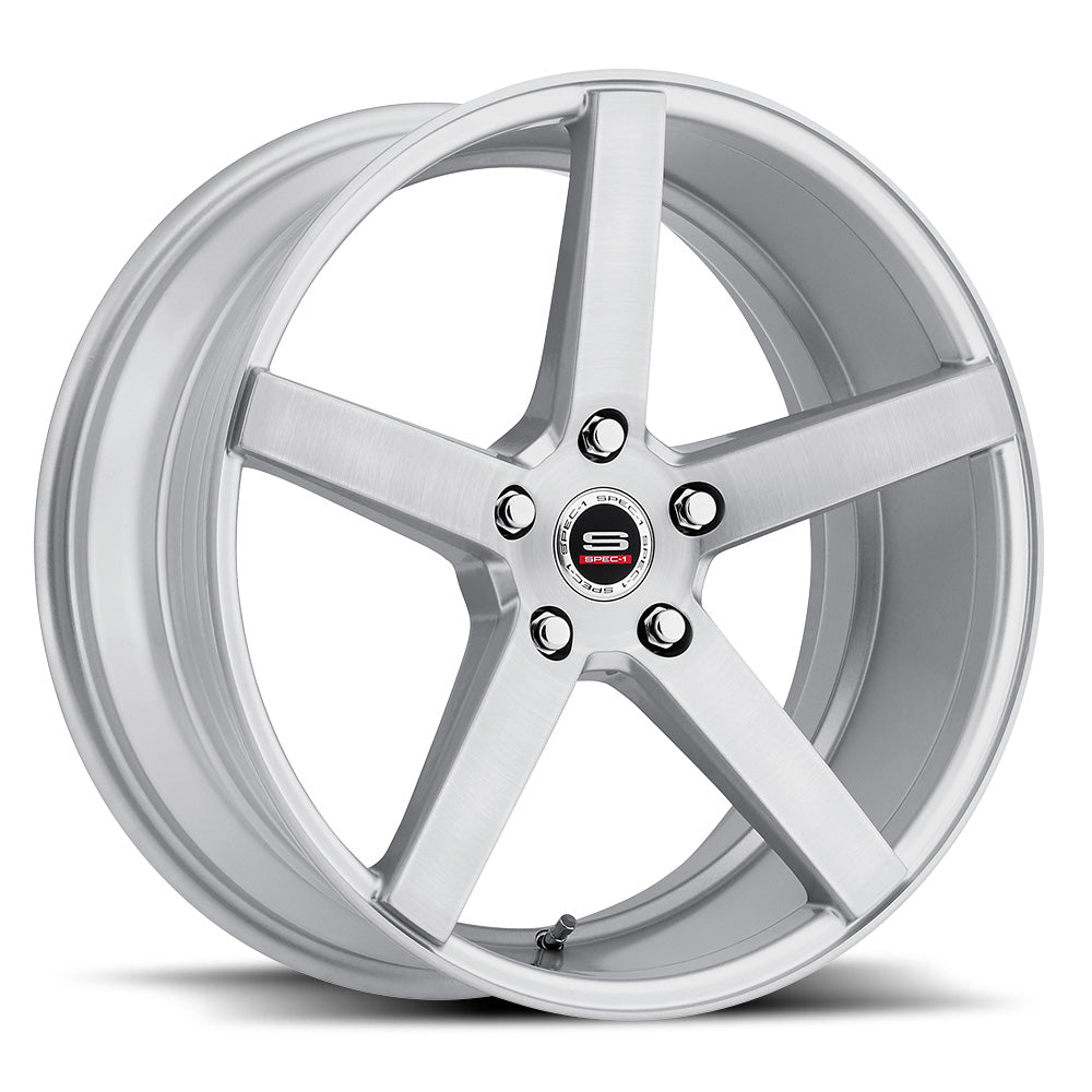 Spec-1 SP-36 20x8.5 32 5x105 Silver & Brushed SP3620854032SB+5x105