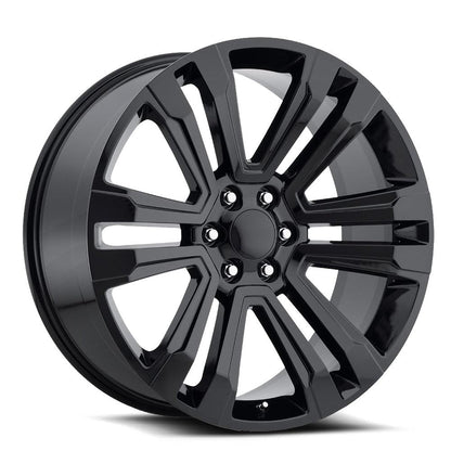 O.E. REVOLUTION G-10 26X10 24 6X139.7 GLOSS BLACK