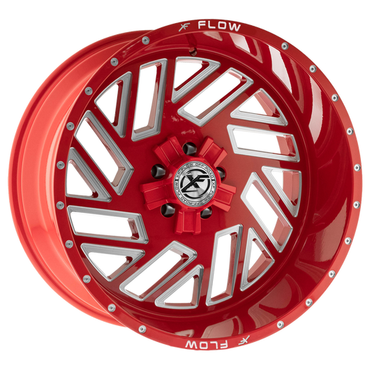 XFX Flow XFX-304 22x12 -44 5x139.7/5x150 Red & Milled XFX-304221251397150-44RM