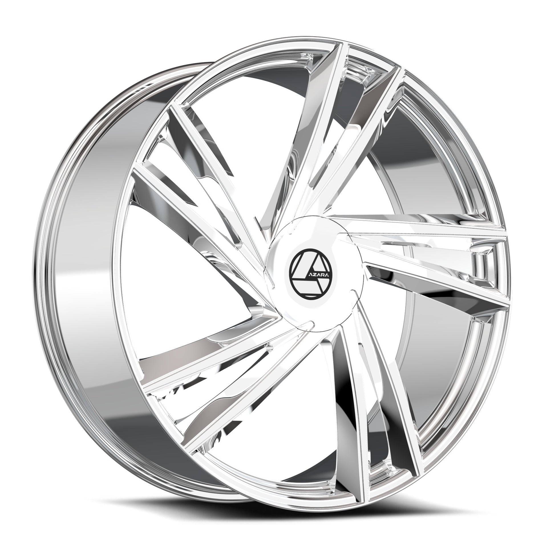 Azara AZA-529 22x9.5 15 5x115/5x120 Nano Chrome AZA-52922953915NC