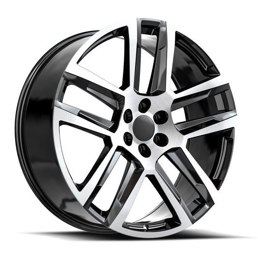O.E. REVOLUTION C-32 26X10 31 6X139.7 GLOSS BLACK & MACHINED