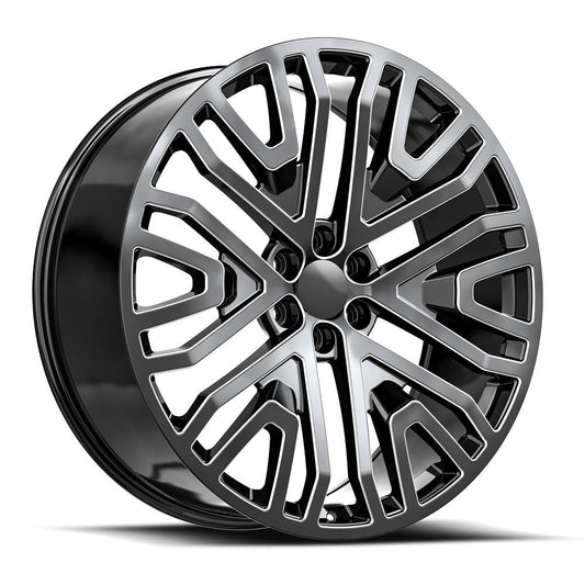 O.E. REVOLUTION G-14 26X10 31 6X139.7 GLOSS BLACK & MILLED