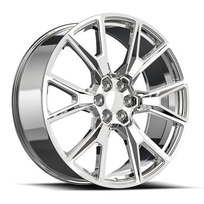 O.E. REVOLUTION C-19 22X9 28 6X139.7 NANO CHROME