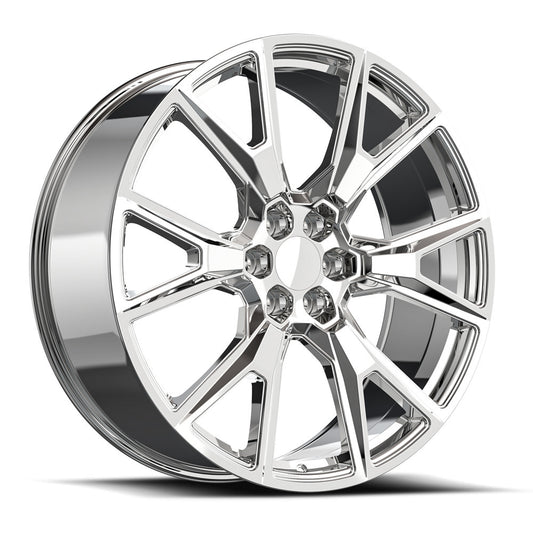 O.E. REVOLUTION C-19 22X9 28 6X139.7 NANO CHROME