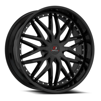 CAVALLO CLV-46 18X8 35 5X100/5X114.3 GLOSS BLACK