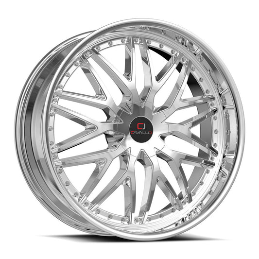 Cavallo CLV-46 18x8 35 5x114.3/5x120 Nano Chrome CLV-46188051143120+35NC