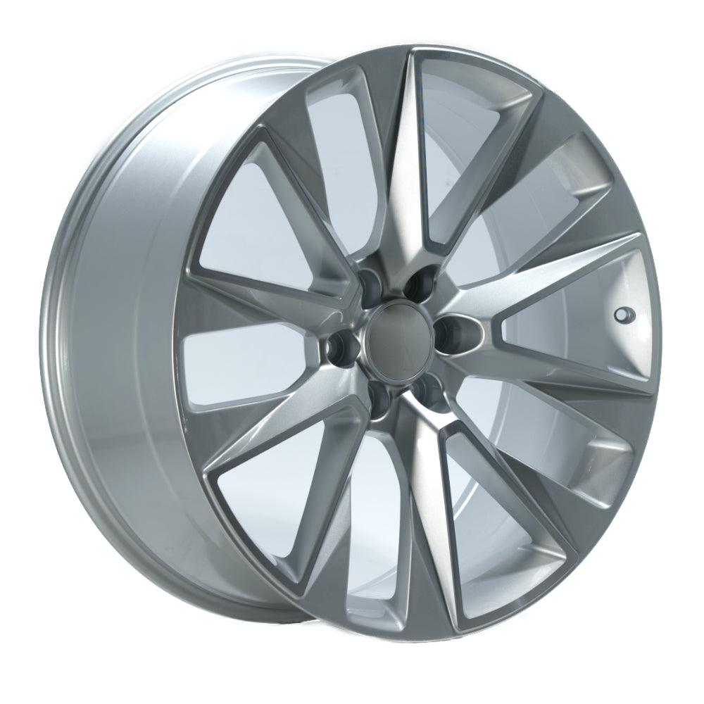 O.E. REVOLUTION D-35 26X10 31 6X139.7 SILVER & MACHINED