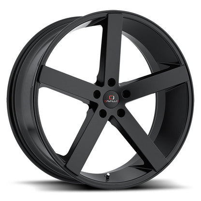 CAVALLO CLV-5 18X8 35 5X114.3 GLOSS BLACK